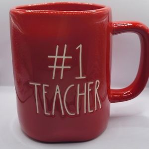 Rea Dunn #1 Teacher Coffee mug